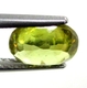 Bra Pris Mycket Vacker Neon Gulgrön Sphene (Titianit) 1,37 carat Oval Slipad Mycket Fin Kvalitet & Lyster från Madagaskar Köp Nu!