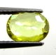 Bra Pris Mycket Vacker Neon Gulgrön Sphene (Titianit) 1,35 carat Oval Slipad Mycket Fin Kvalitet & Lyster från Madagaskar Köp Nu!