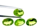 Bra Pris Parti 4 st Mycket Fin Topp Grön Peridot 4,72 carat Oval Slipad Fin Lyster & Billig Kvalitet från Pakistan Köp Nu!