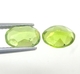 Bra Pris Parti 2 st Mycket Fin Topp Grön Peridot 2,70 carat Oval Slipad Fin Lyster & Billig Kvalitet från Pakistan Köp Nu!