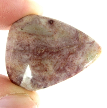 Bra Pris Vacker Mönstrad Rosetta Jaspis 24,79 carat Dropp Cabochon Slipad Mycket Bra Kvalitet & Färg från Indien Köp Nu!