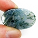 Bra Pris Mycket Vacker Grön Moss Agat 51,20 carat Oval Cabochon Slipning Väldigt Fin Färg & Kvalitet från Brasilien Köp Nu!