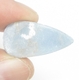Good Price Very Beutiful Blue Lace Agate 24,52 carat Pear Cabochon Cut Sincerly Nice Colour & Quality from Namibia Purchase Now!