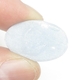 Bra Pris Mycket Vacker Blå Spets Agat 25,93 carat Oval Cabochon Slipning Väldigt Fin Färg & Kvalitet från Namibia Köp Nu!