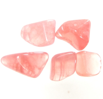 Bra Pris Parti 5 st Mycket Vacker Intensiv Rosa Rodokrosit 20,93 carat Polerad Naturlig Kristall Hög Kvalitet från Brasilien Köp Nu!