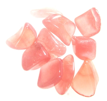 Bra Pris Parti 10 st Mycket Vacker Intensiv Rosa Rodokrosit 41,80 carat Polerad Naturlig Kristall Hög Kvalitet från Brasilien Köp Nu!