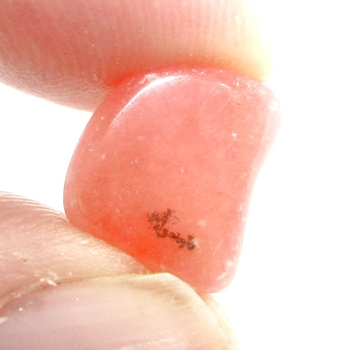 Bra Pris Mycket Vacker Intensiv Rosa Rodokrosit 9,47 carat Polerad Naturlig Kristall Hög Kvalitet från Brasilien Köp Nu!