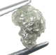Bra Pris Mycket Fin Silver Grå Rå Oslipad Diamant 0,82 carat Oregelbunden Naturlig Kristall Intressant Objekt till Sten Samlingen från Indien Köp Nu!