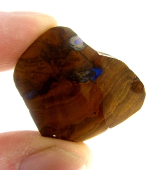 Bra Pris Mycket Fin Rå Oslipad Koroit Boulder Opal 35,84 carat Naturlig Kristall/Bit Bra Färg Mönster & Kvalitet från Lightning Ridge Australien Köp Nu!