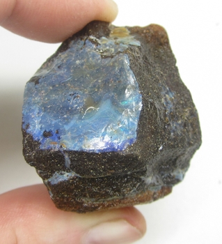 Bra Pris Specimen Koroit Boulder Opal 200 carat Naturlig Bit med Opal i Matrix Mycket Vackert Mönster & Färg från Australien Köp Nu!