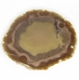 Good Price Very Beautiful Multicolored Banded Agate 58,5 grams Polished Slice Untreated Natural Crystal Very Fine Color & Quality from Brazil Buy Now!