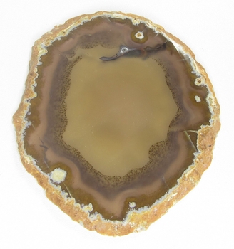 Good Price Very Beautiful Multicolored Banded Agate 58,5 grams Polished Slice Untreated Natural Crystal Very Fine Color & Quality from Brazil Buy Now!