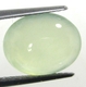 Bra Pris Mycket Fin Färg Äppelgrön Prehnit 3,80 carat Oval Cabochon Slipning Helt Transparent & Topp Kvalitet från Madagaskar Köp Nu!