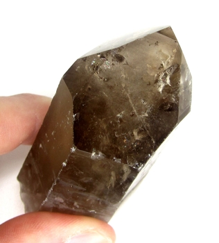 Bra Pris Stor Vacker Rök Kvarts 117,9 gram Naturlig Terminerad Kristall Transparent Jämn Brun Färg & Bra Kvalitet från Brasilien Köp Nu!