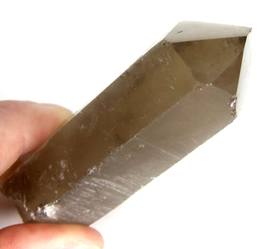 Bra Pris Stor Vacker Rök Kvarts 113,5 gram Naturlig Terminerad Kristall Transparent Jämn Brun Färg & Bra Kvalitet från Brasilien Köp Nu!