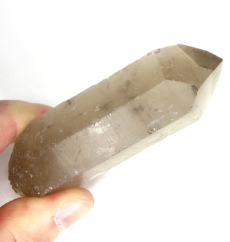 Bra Pris Stor Vacker Rök Kvarts 100,4 gram Naturlig Terminerad Kristall Transparent Jämn Brun Färg & Bra Kvalitet från Brasilien Köp Nu!