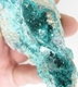 Bra Pris Sällsynt Mycket Fin Stor Kristall av Dioptas med Plancheit på Kvarts 85,2 gram Synnerligen Populär Vacker Samlar mineral från Kaokoveld, Namibia Köp Nu!