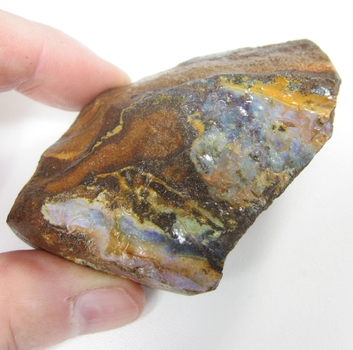 Bra Pris Specimen Boulder Opal 730,5 carat Naturlig Bit med Opal i Matrix Mycket Vackert Mönster & Färg från Australien Köp Nu!