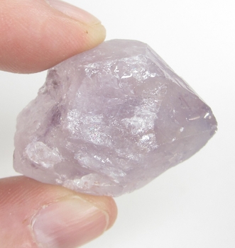 Bra Pris Vacker Obehandlad Rå Oslipad Violett Ametist Spets 25,8 Gram Naturligt Terminerad Kristall Finaste Kvalitet från Brasilien Köp den Nu!