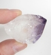 Bra Pris Vacker Obehandlad Rå Oslipad Violett Ametist Spets 24,8 Gram Naturligt Terminerad Kristall Finaste Kvalitet från Brasilien Köp den Nu!