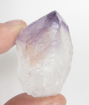 Bra Pris Vacker Obehandlad Rå Oslipad Violett Ametist Spets 24,8 Gram Naturligt Terminerad Kristall Finaste Kvalitet från Brasilien Köp den Nu!