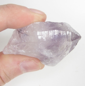 Bra Pris Vacker Obehandlad Rå Oslipad Violett Ametist Spets 34 Gram Naturligt Terminerad Kristall Finaste Kvalitet från Brasilien Köp den Nu!