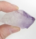 Bra Pris Vacker Obehandlad Rå Oslipad Violett Ametist Spets 33,7 Gram Naturligt Terminerad Kristall Finaste Kvalitet från Brasilien Köp den Nu!
