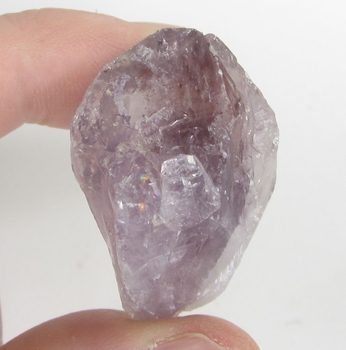 Bra Pris Vacker Obehandlad Rå Oslipad Violett Ametist Spets 20,5 Gram Naturligt Terminerad Kristall Finaste Kvalitet från Brasilien Köp den Nu!