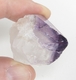 Bra Pris Vacker Obehandlad Rå Oslipad Violett Ametist Spets 27,2 Gram Naturligt Terminerad Kristall Finaste Kvalitet från Brasilien Köp den Nu!
