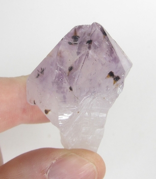 Bra Pris Vacker Obehandlad Rå Oslipad Violett Ametist Spets 29,2 Gram Naturligt Terminerad Kristall Finaste Kvalitet från Brasilien Köp den Nu!