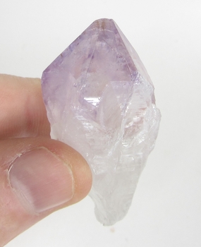 Bra Pris Vacker Obehandlad Rå Oslipad Violett Ametist Spets 24,9 Gram Naturligt Terminerad Kristall Finaste Kvalitet från Brasilien Köp den Nu!