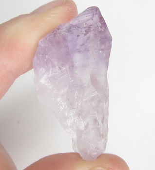 Bra Pris Vacker Obehandlad Rå Oslipad Violett Ametist Spets 15 Gram Naturligt Terminerad Kristall Finaste Kvalitet från Brasilien Köp den Nu!