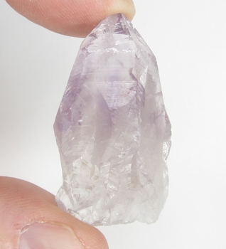 Bra Pris Vacker Obehandlad Rå Oslipad Violett Ametist Spets 16,5 Gram Naturligt Terminerad Kristall Finaste Kvalitet från Brasilien Köp den Nu!