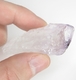 Bra Pris Vacker Obehandlad Rå Oslipad Violett Ametist Spets 29 Gram Naturligt Terminerad Kristall Finaste Kvalitet från Brasilien Köp den Nu!