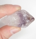 Bra Pris Vacker Obehandlad Rå Oslipad Violett Ametist Spets 33,2 Gram Naturligt Terminerad Kristall Finaste Kvalitet från Brasilien Köp den Nu!