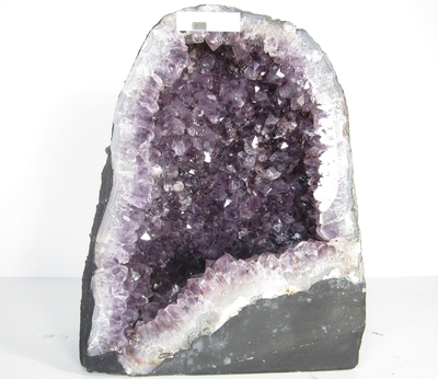 Bra Pris Värdefull Vacker Väldigt Stor Skarp Violett Ametist Grotta 8,7 Kg Formation av Kristaller i Naturlig Geod av Suverän Kvalitet från Brasilien Köp Nu!