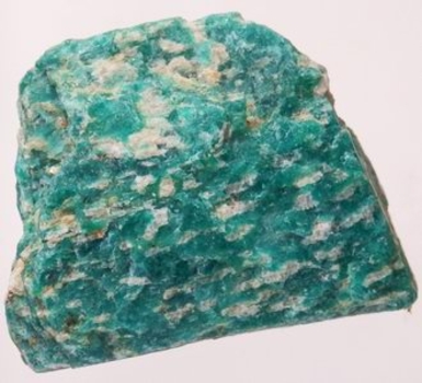 Bra Pris Mycket Fin Kvalitet Vackert Blåaktigt Grön Vit Mönstrad Rå Amazonit 92,4 gram Naturligt Brottstycke Bit Härligt Matrial & Bra Färg från Ryssland Köp Nu!