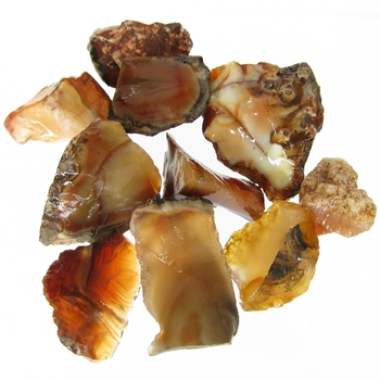 Bra Pris Parti 10 st Rå Oslipad Obehandlad Intressant Flerfärgad Agat 51 gram Naturliga Brottstycken Bitar Mycket Fin Kvalitet & Färg från Afrika Köp Nu!