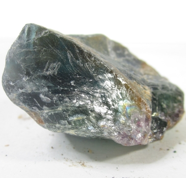 Bra Pris Mycket Fin Violett Blå Grön Mix Färg Fluorit 103 gram Naturlig Kristall Brottstycke Transparent-Translucent Kvalitets Matrial från Kina Köp Nu!