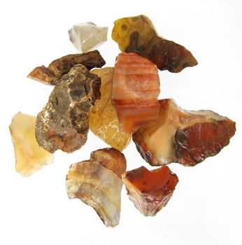 Bra Pris Parti 10 st Rå Oslipad Obehandlad Intressant Flerfärgad Agat 61 gram Naturliga Brottstycken Bitar Mycket Fin Kvalitet & Färg från Afrika Köp Nu!