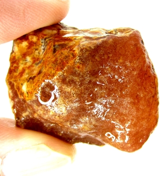 Bra Pris Rå Oslipad Obehandlad Intressant Brun Orange Röd Karneol 24 gram Naturlig Bit Nodul Mycket Fin Kvalitet & Färg från Afrika Köp Nu!