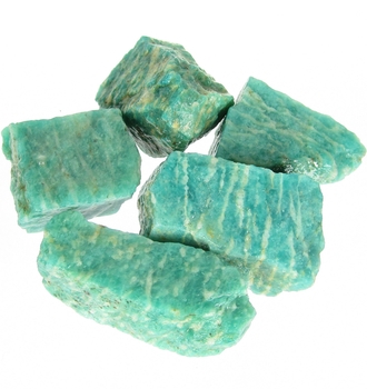 Bra Pris Parti 5 st Mycket Fin Kvalitet Vackert Blåaktigt Grön Vit Mönstrad Rå Amazonit 71 gram Naturligt Brottstycke Bit Härligt Matrial & Bra Färg från Ryssland Köp Nu!