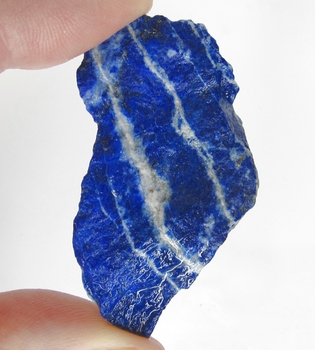 Bra Pris Rå Oslipad Mycket Vackert Blå Afgansk Lapis Lazuli 19 gram Naturligt Brottstycke Bit Topp Kvalite & Finaste Blå Färg Samlarsten Köp Nu!