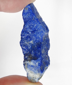 Bra Pris Rå Oslipad Mycket Vackert Blå Afgansk Lapis Lazuli 18 gram Naturligt Brottstycke Bit Topp Kvalite & Finaste Blå Färg Samlarsten Köp Nu!