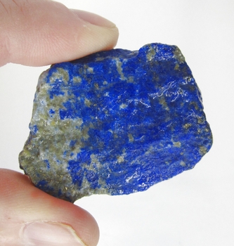 Bra Pris Rå Oslipad Mycket Vackert Blå Afgansk Lapis Lazuli 28 gram Naturligt Brottstycke Bit Topp Kvalite & Finaste Blå Färg Samlarsten Köp Nu!