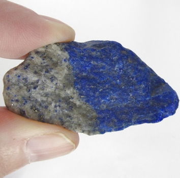 Bra Pris Rå Oslipad Mycket Vackert Blå Afgansk Lapis Lazuli 24 gram Naturligt Brottstycke Bit Topp Kvalite & Finaste Blå Färg Samlarsten Köp Nu!