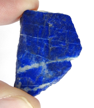Bra Pris Rå Oslipad Mycket Vackert Blå Afgansk Lapis Lazuli 16 gram Naturligt Brottstycke Bit Topp Kvalite & Finaste Blå Färg Samlarsten Köp Nu!