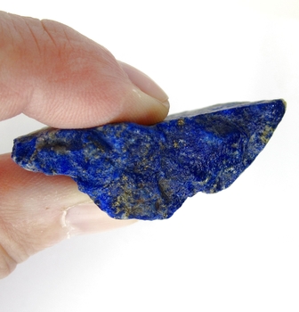 Bra Pris Rå Oslipad Mycket Vackert Blå Afgansk Lapis Lazuli 29 gram Naturligt Brottstycke Bit Topp Kvalite & Finaste Blå Färg Samlarsten Köp Nu!