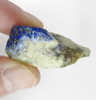 Bra Pris Rå Oslipad Mycket Vackert Blå Afgansk Lapis Lazuli 32 gram Naturligt Brottstycke Bit Topp Kvalite & Finaste Blå Färg Samlarsten Köp Nu!