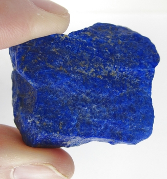 Bra Pris Rå Oslipad Mycket Vackert Blå Afgansk Lapis Lazuli 31 gram Naturligt Brottstycke Bit Topp Kvalite & Finaste Blå Färg Samlarsten Köp Nu!